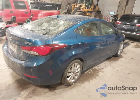 2015 Hyundai Elantra Se z USA, uszkodzony, nr VIN KMHDH4AE7FU300563